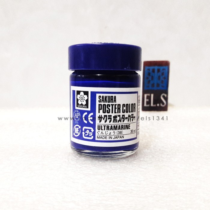 

Jualan Sakura Poster Color 30 Ml Ultramarine (Cat Poster) Bergaransi