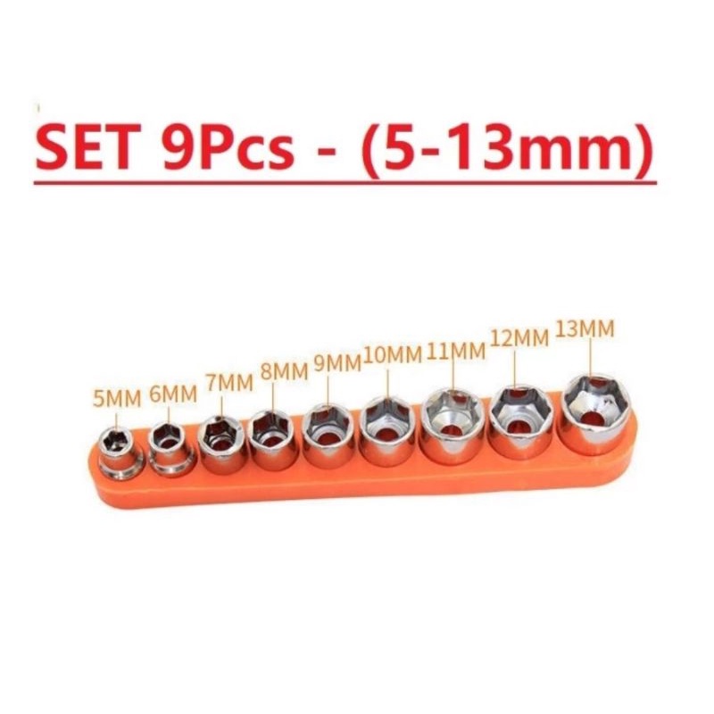 Kunci Sock Set / Mata Kunci Sok Set / Kunci Shock Motor