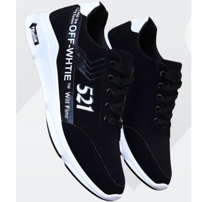 Sepatu Sneakers Pria Kekinian / Sepatu Fashion Kasual sekolah cod