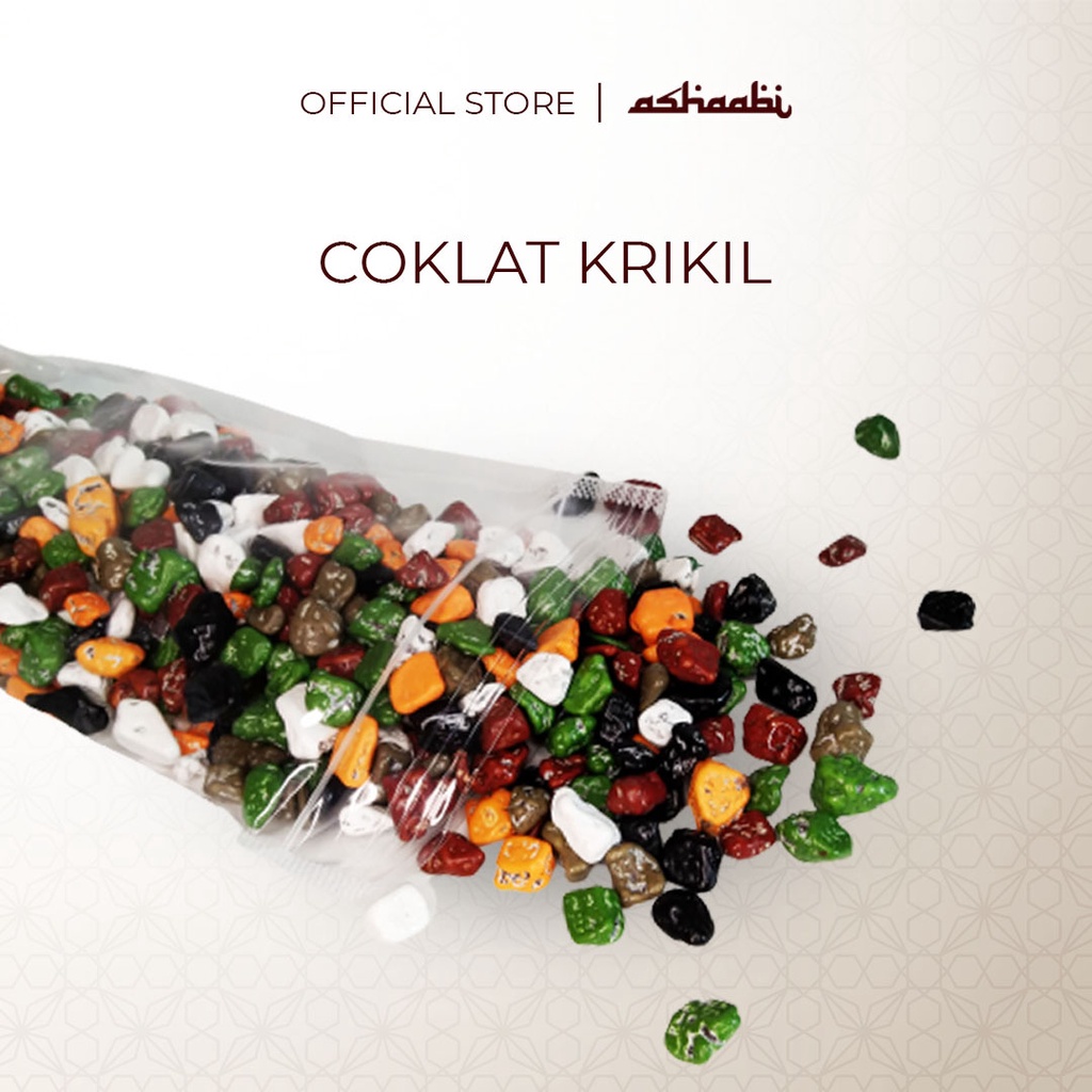 

Coklat Kerikil 250gr coklat arab turki makanan lebaran enak coklat curah