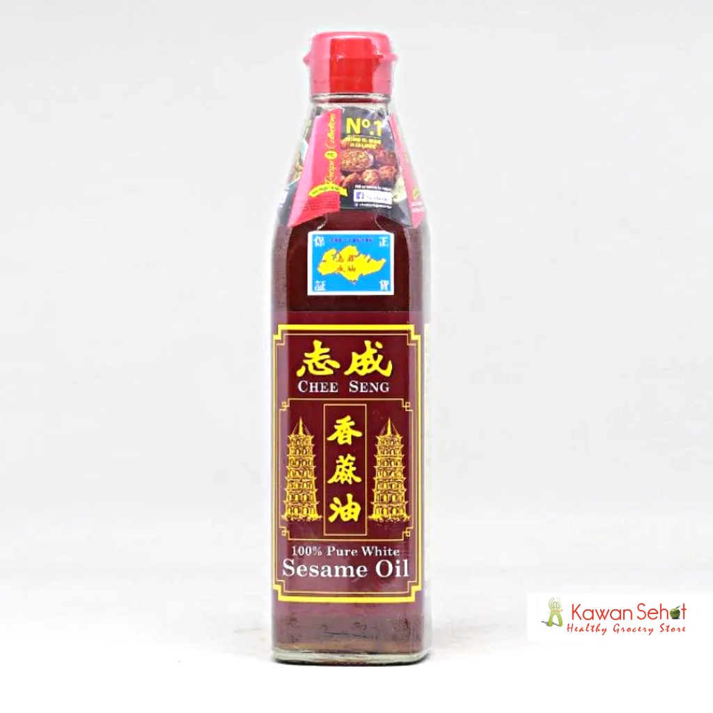 

Chee Seng 100% Pure White Sesame Oil | Minyak Wijen 375ml