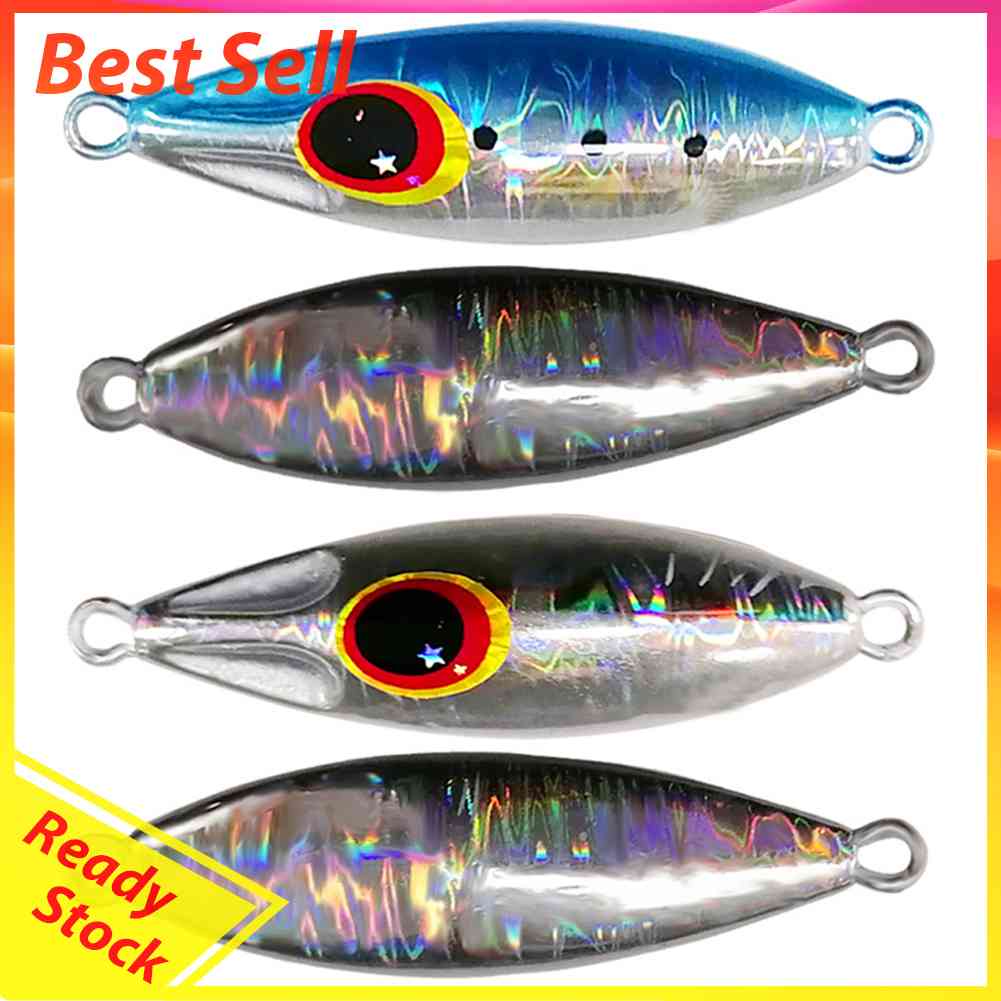 Spoon Jigbait Sinking Fishing Lure Crankbait Artificial Wobbler Tackle for River