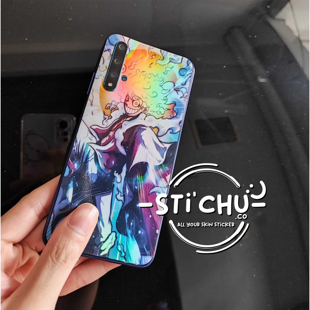 Sticker Skin HP HOLOGRAM All tipe Back case One Piece Gear 5 by Stichu