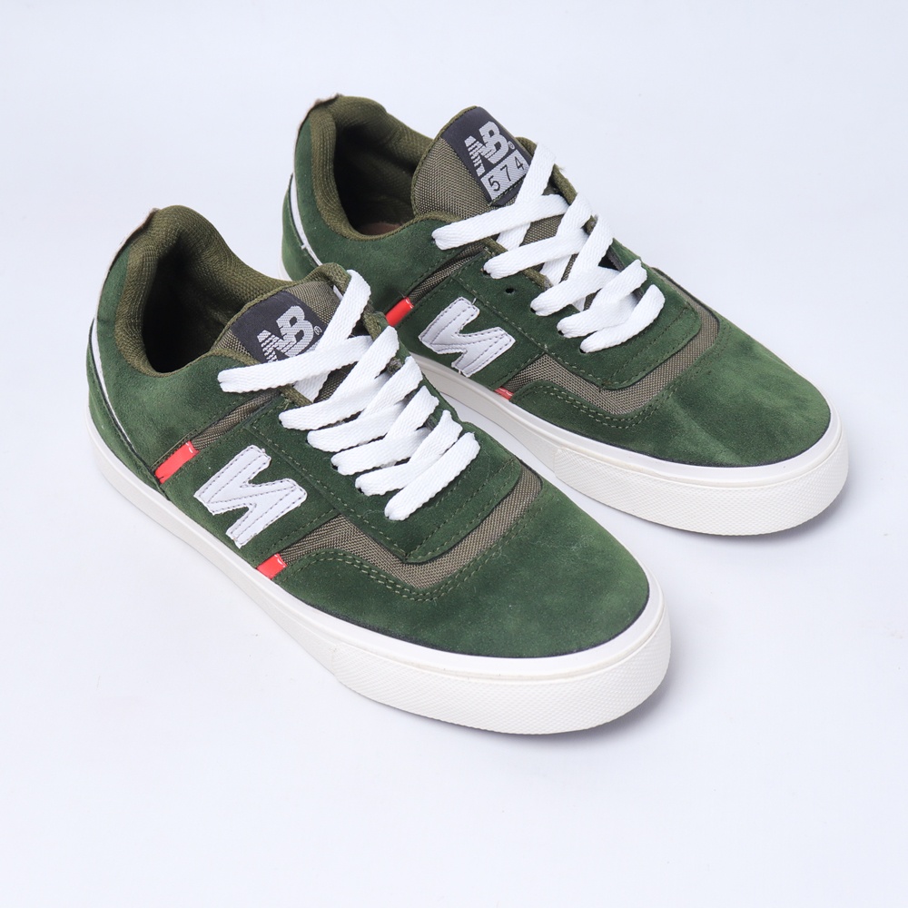 SEPATU PRIA SKATEBOARDING SNEAKERS CASUAL KETS SPORT PREMIUM IMPORT BNIB ARMY