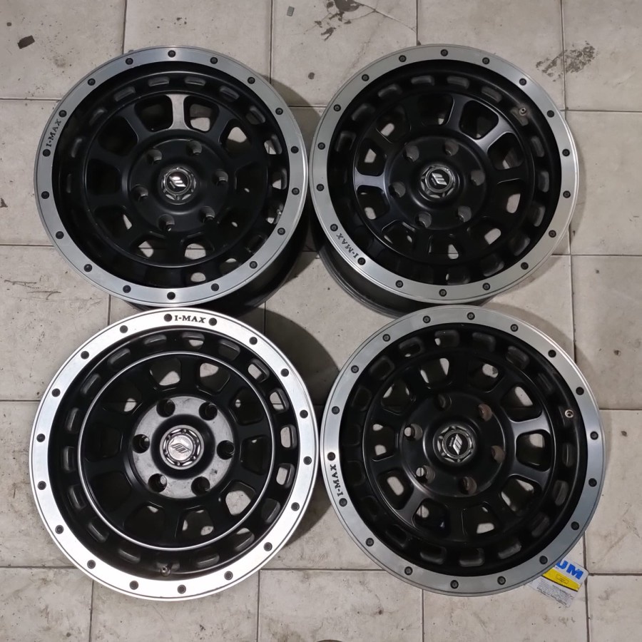 Velg Mobil Second Work Racing Ring 16 Baut 6 Buat Blazer Triton Hillux