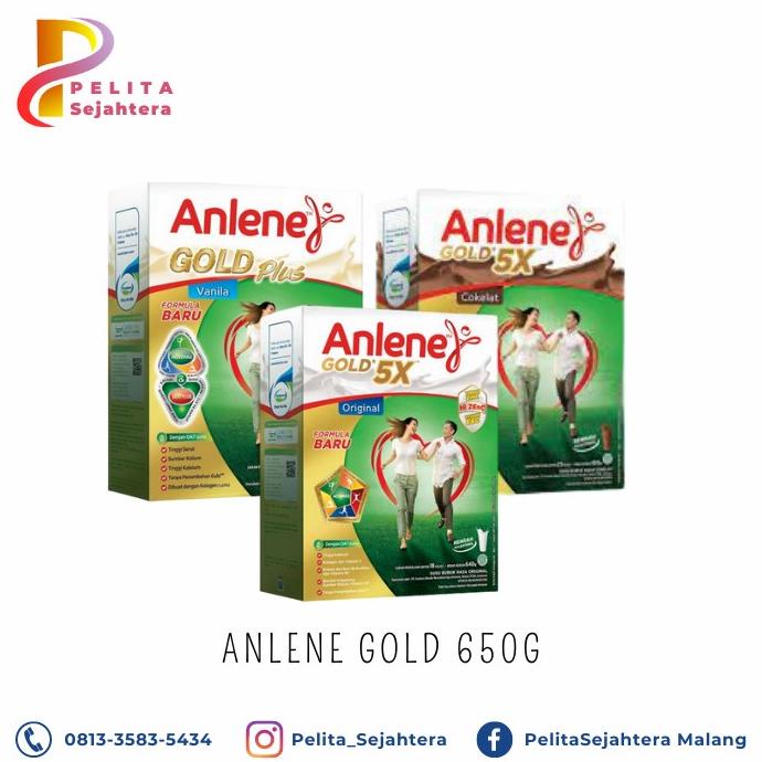 [ COD ] Susu Lansia ANLENE Gold 600 g