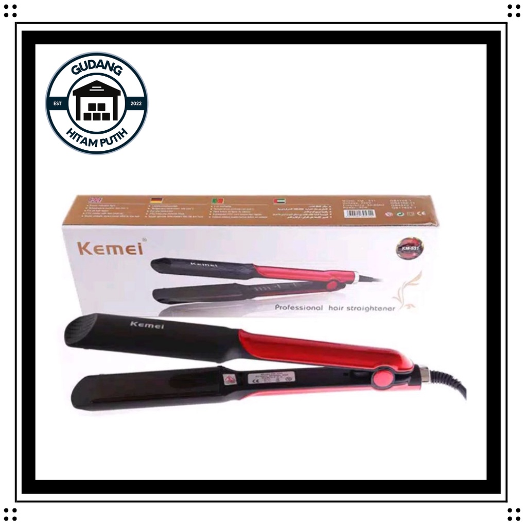 CATOKAN RAMBUT KEMEI KM-531 ORIGINAL CATOKAN RAMBUT