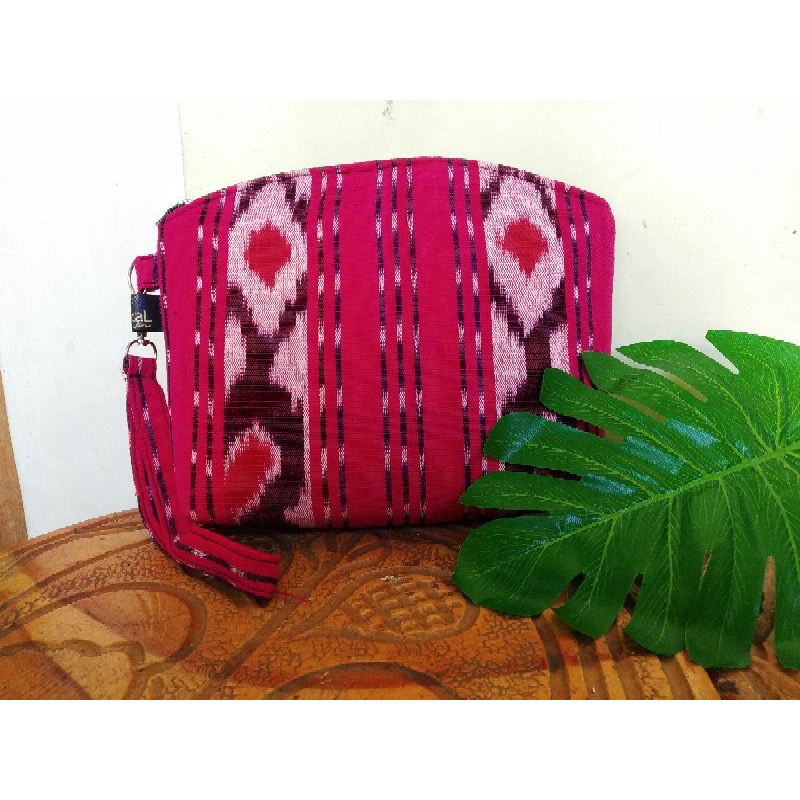 dompet besar/dompet tenun/dompet wanita/dompet kosmetik