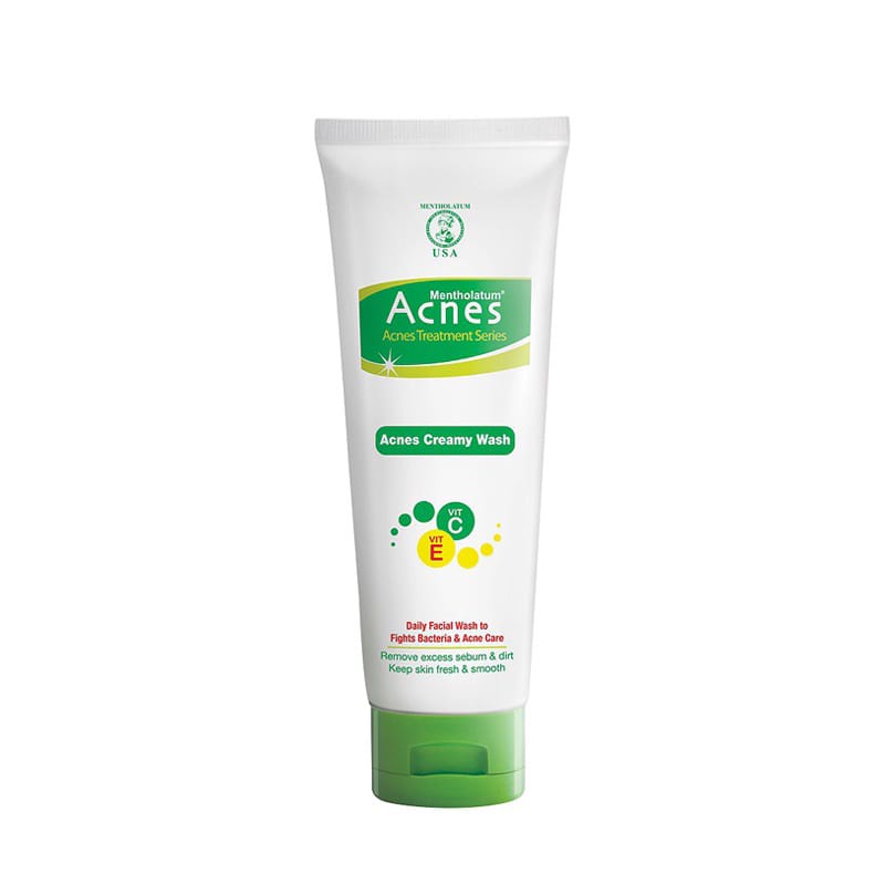 Acnes Creamy Wash - Facial Wash 100ml &amp; 50ml