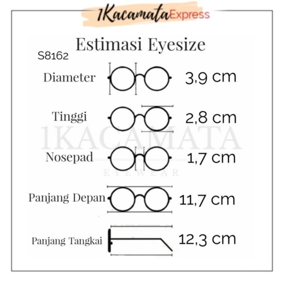 Kacamata untuk anak type S8162