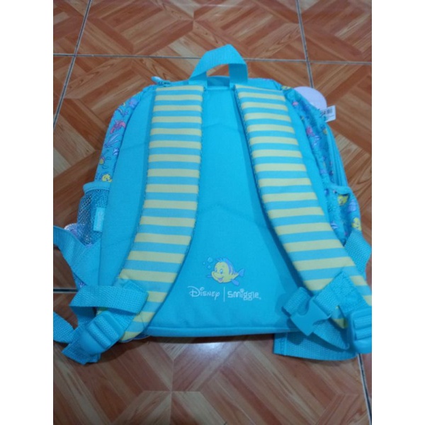 Tas Smiggle Disnep Hoodie Backpack Blue