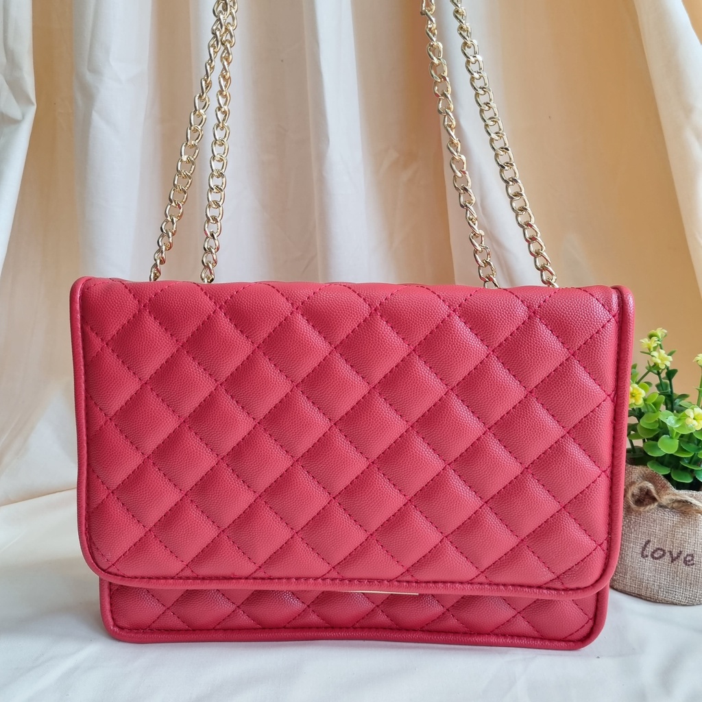 TAS CK WANITA QUILTED SHOULDER BAG BIG SIZE