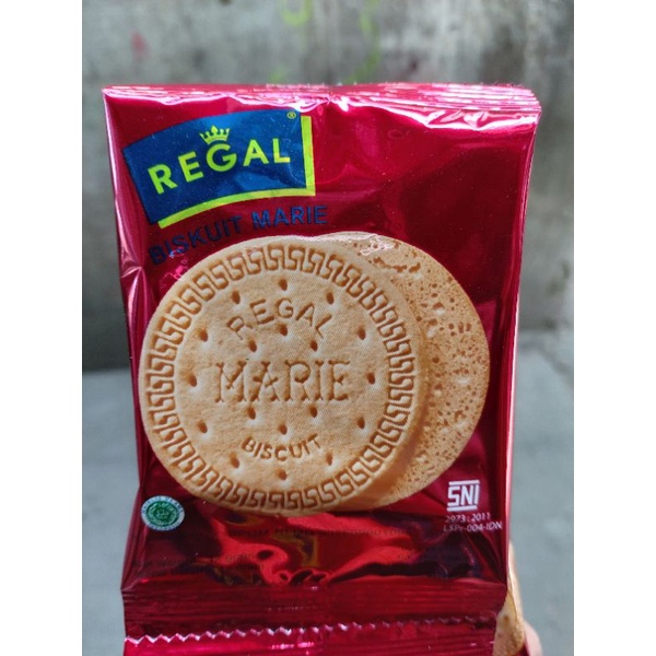 

Marie Regal Renceng 12 gr isi 10 bungkus