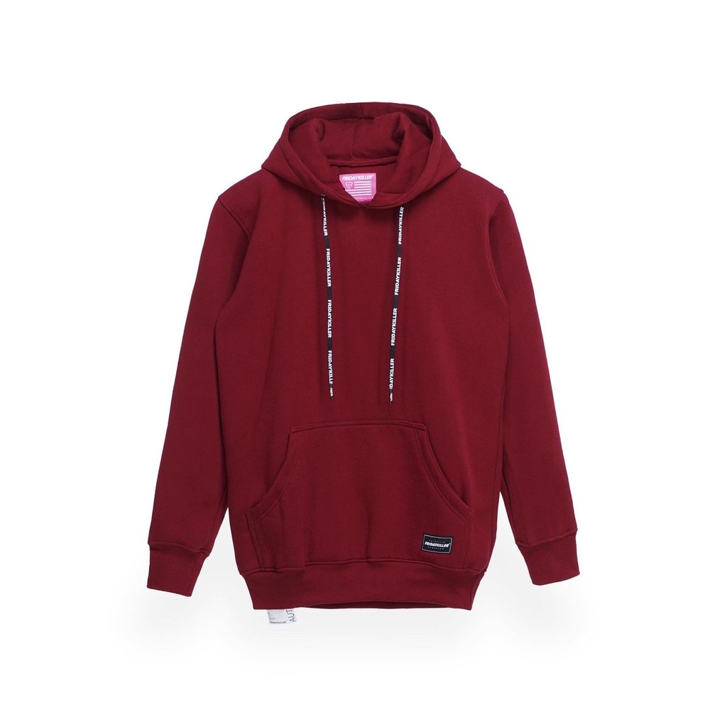HOODIE FRIDAY KILLER STRING MAROON ORIGINAL