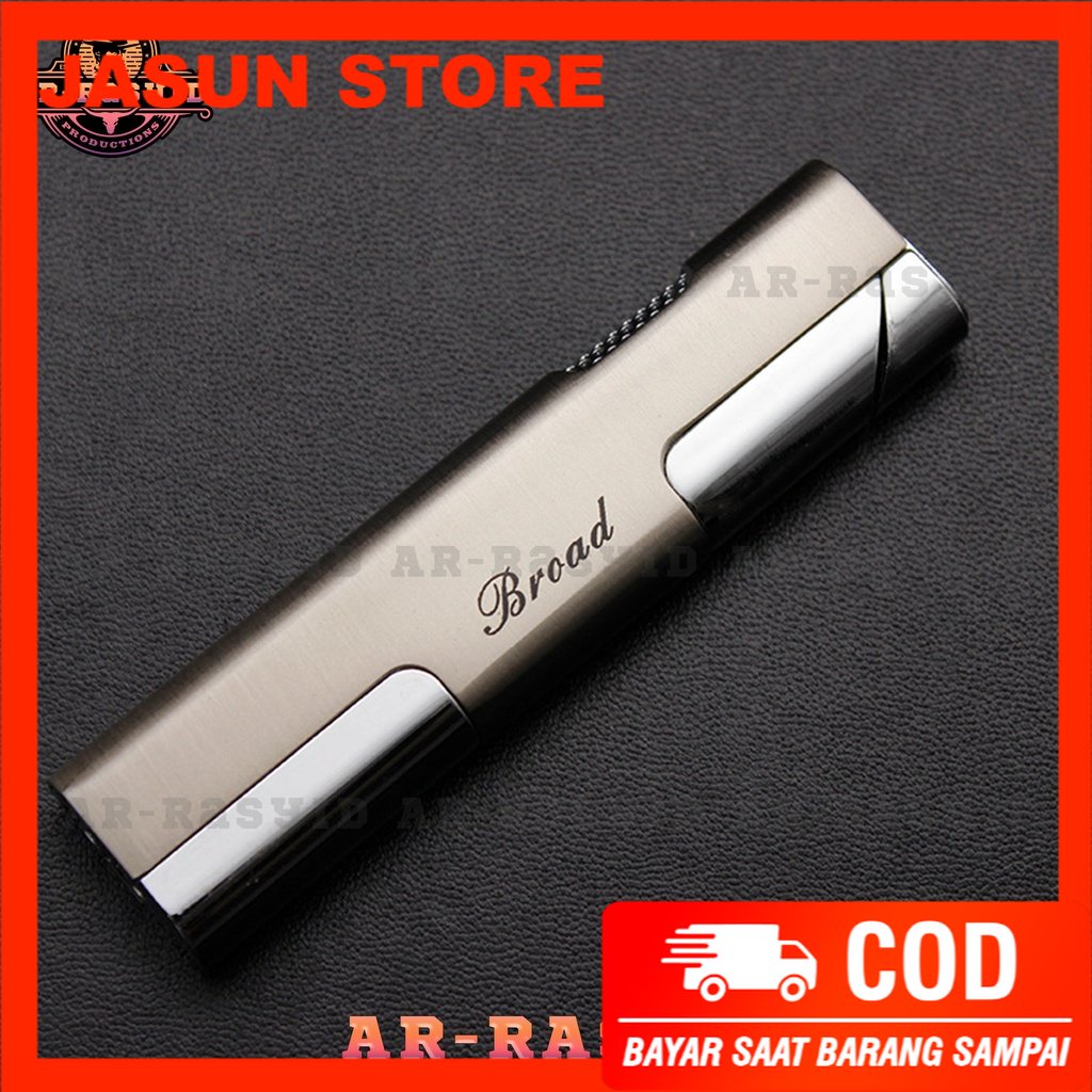 Bisa COD! Korek Api Bara Gas Broad Lighter BD-240