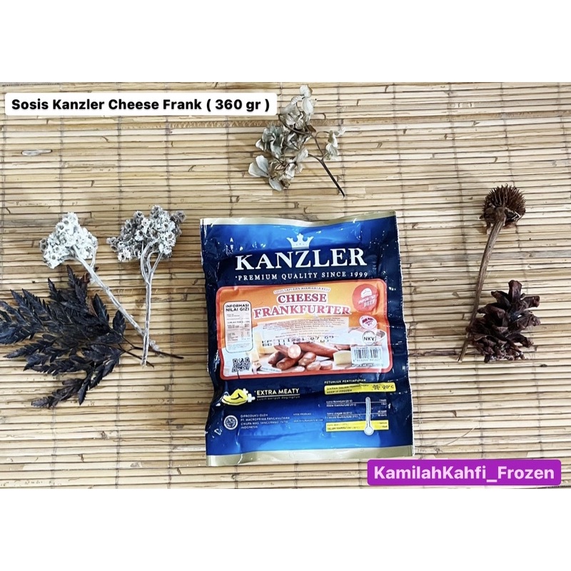 

Sosis Kenzler Cheese Frank ( 360 Gr )