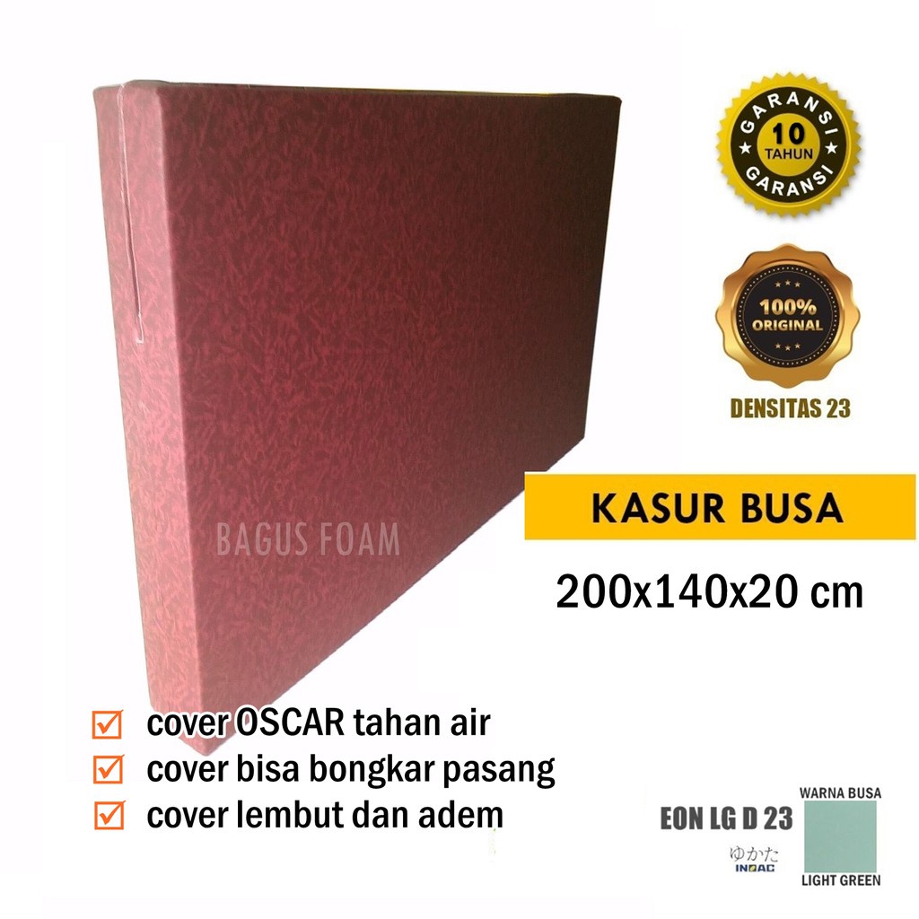 Inoac Kasur Busa EON LG D 23 Uk 200x140x20 cm OSCAR WATERPROOF