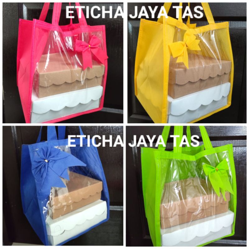 (1 lusin=12 psc) tas hajatan mika spunbond 22 PREMIUM