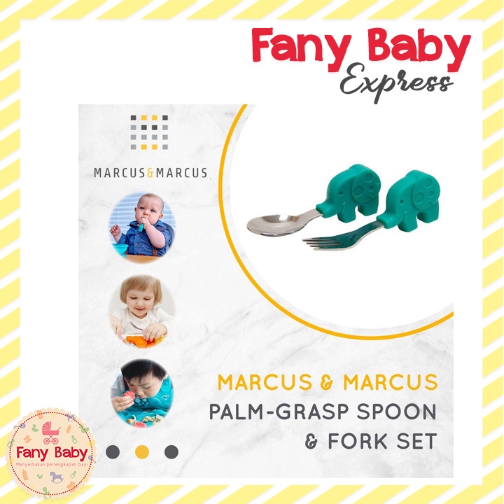 MARCUS MARCUS PALM GRASP SPOON &amp; FORK SET