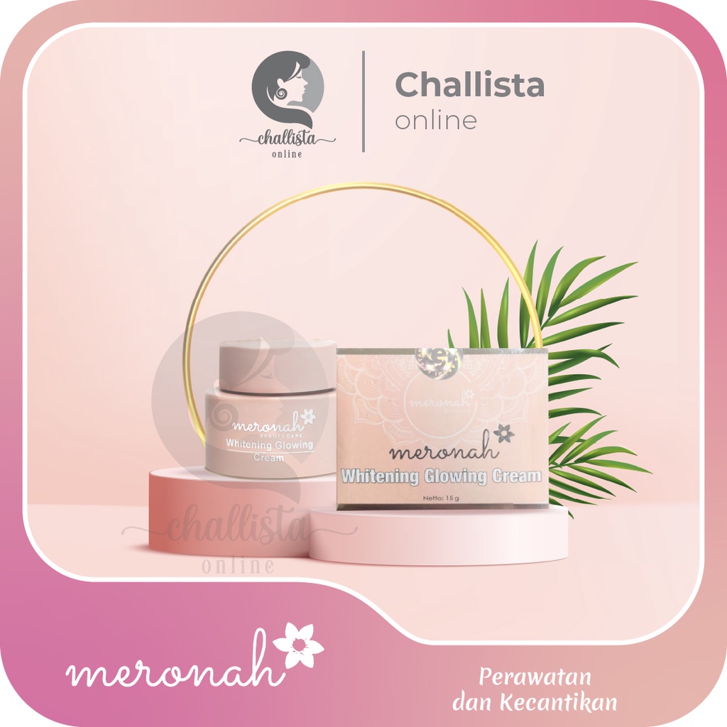 MERONAH GLOWING CREAM ORI ADA BPOM BISA COD