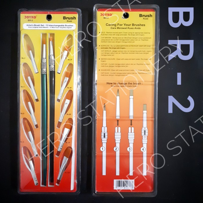 

Berkualitas Kuas Joyko Set Br-2 Diskon