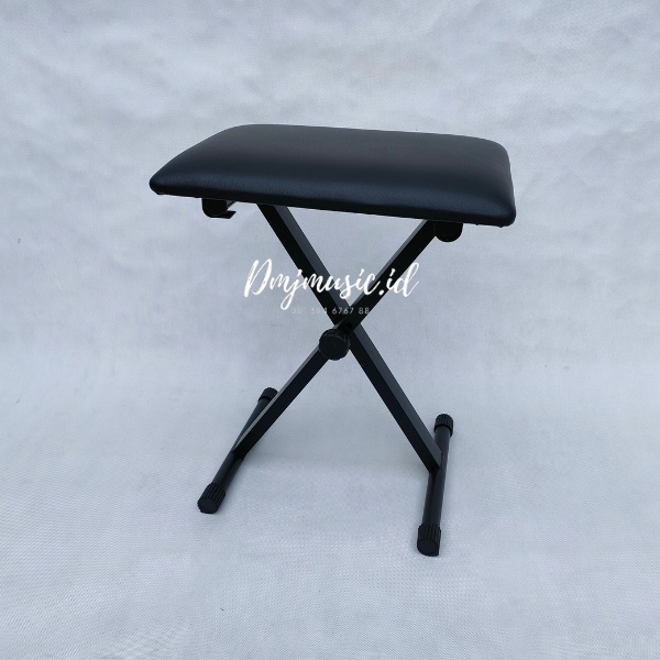 KURSI KEYBOARD/ PIANO FORTIS IMPORT BAHAN BESI, KOKOH, BUSA TEBAL