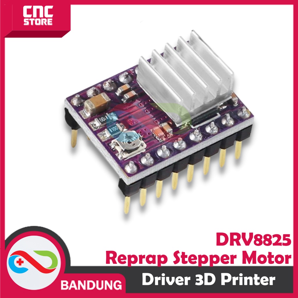 DRV8825 REPRAP STEPPER MOTOR DRIVER CARRIER 3D PRINTER RAMPS POLOLU REPRAP