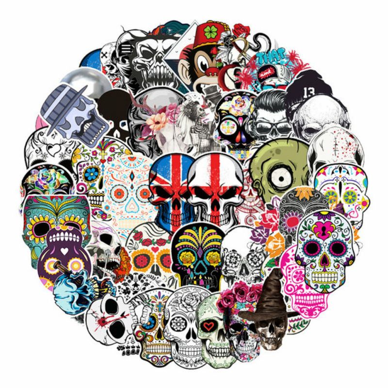 

Stiker Pack Tengkorak Style 260149- Stiker Aesthetic Keren Imut Laptop, Aksesoris Hp, Anti Air, Motif, Helm, Tumbler, Koper, Kulkas