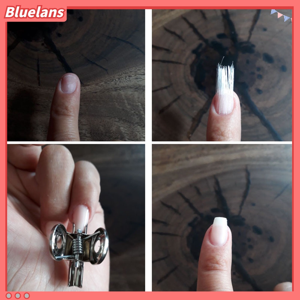 (In Stock) Kacamata Hitam Lensa Warna Warni ♡Extension Kuku Bahan Fiberglass Akrilik Untuk Nail Art