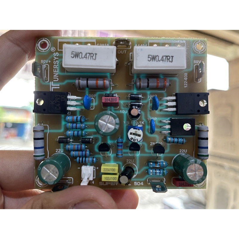 Kit Driver SOCL 504 Orange Tunersys PCB Fiber FR4 Komponen Bagus