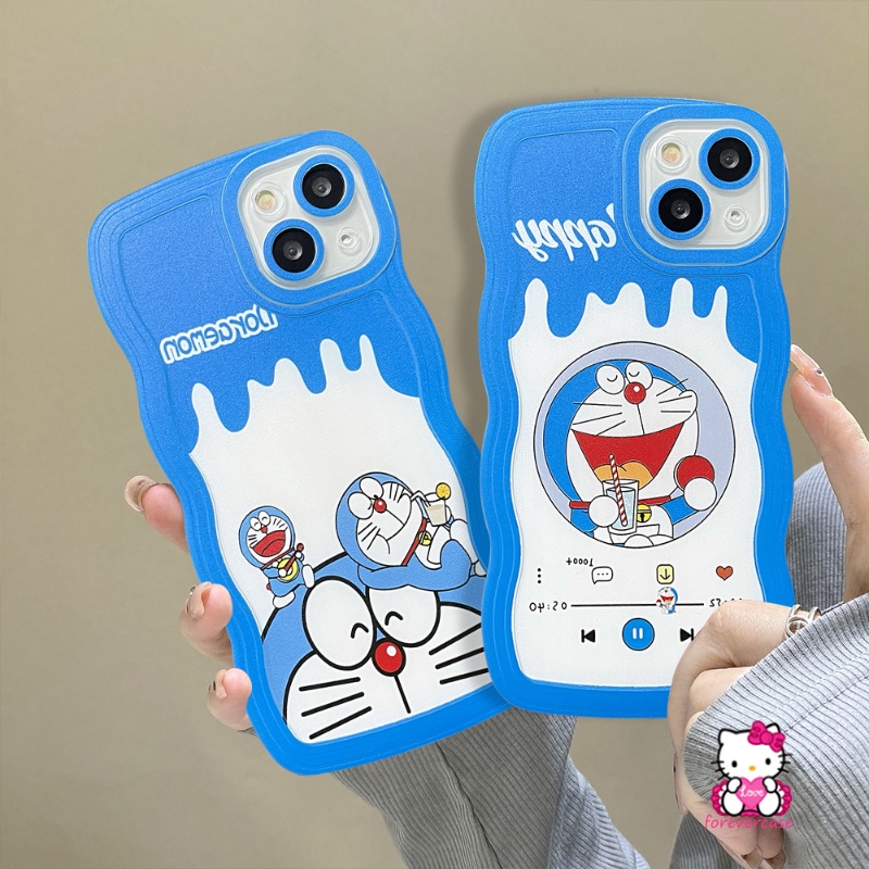 Soft Case Tpu Motif Doraemon Untuk iPhone 7Plus 6Plus XR 11 13 12 14 Pro Max X XS Max 6 7 8 6s Plus SE 2020