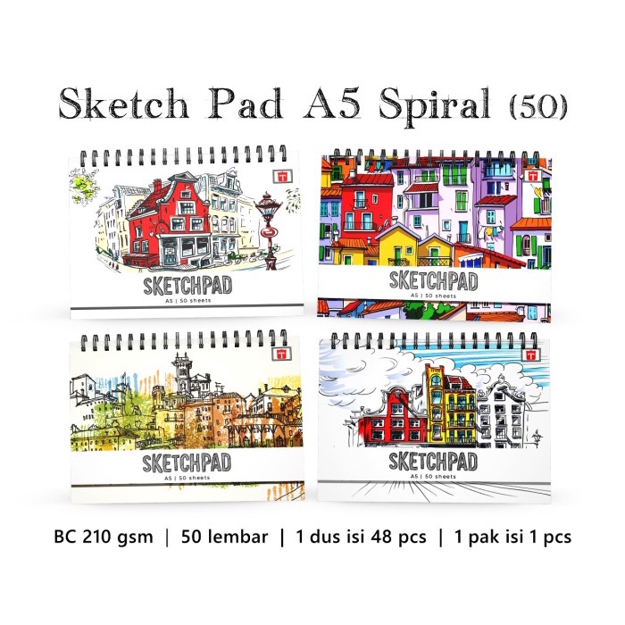 

Diskon Tiara Sketch Pad A5 Spiral/Lem 50 Lembar Diskon