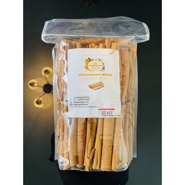 

KAYU MANIS BATANG PREMIUM QUALITY 500gr