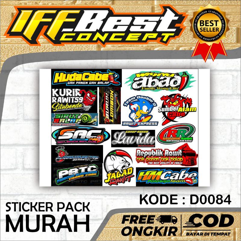 

STICKER PACK EXPEDISI CABE