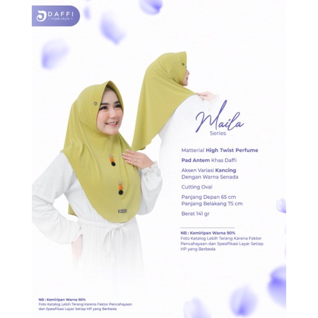 Maila series hijab instan ORI by daffi