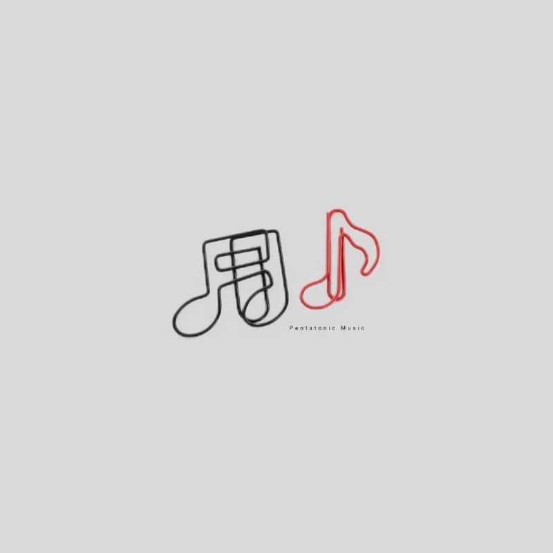 

Klip Kertas Musik Mini Notes Paper Clip Set Penjepit Kertas Kecil Jepit File Not Balok