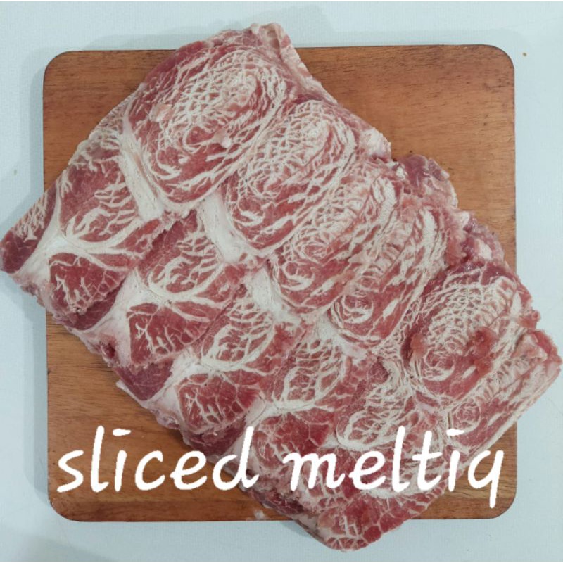 Beef sliced Wagyu meltique