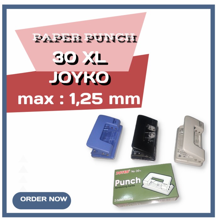 

Segera Miliki Punch/Paper Punch 30Xl Joyko Trendi