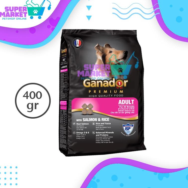 

➜bb Terlaris✷ PROMO GANADOR Adult Salmon & Rice 400gr Exp 12/2022 81 ➜