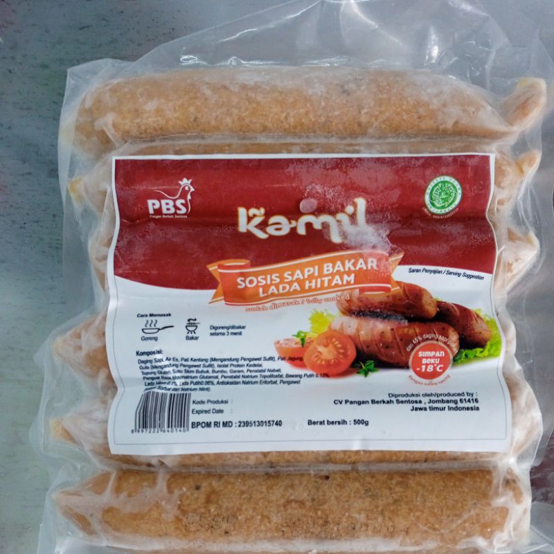 

sosis kamil lada hitam 500gr