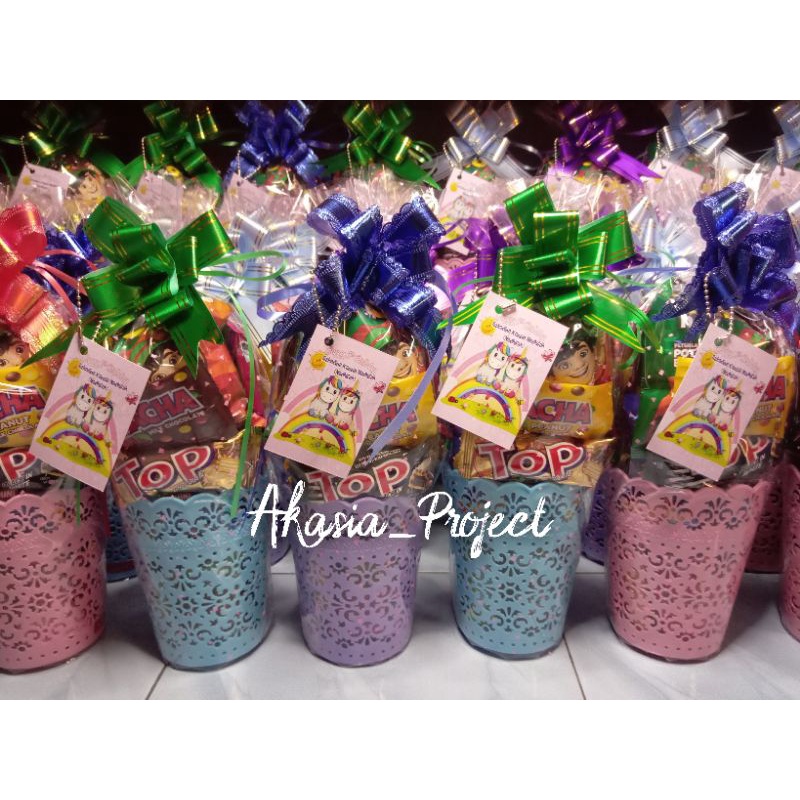 

Paket snack ulang tahun/mini parcel ultah/hampers ultah