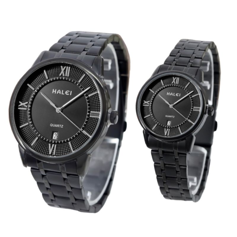 JAM TANGAN PRIA / WANITA / COUPLE HALEI 566 ORIGINAL