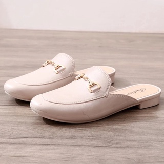 ( GS ) SANDAL SLOP WANITA SLIP ON GAYA VINTAGE