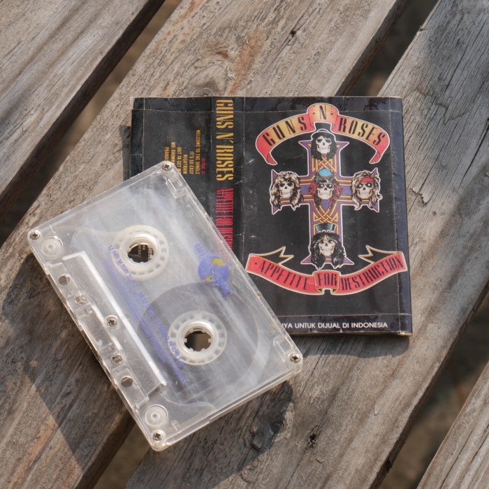 Kaset Pita Guns N Roses ; Appetite for Destruction