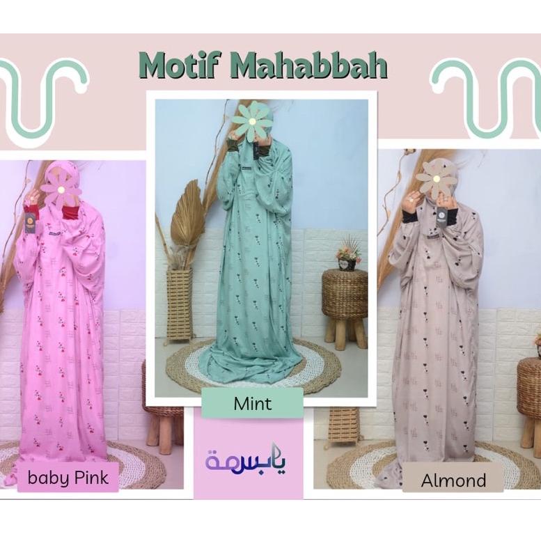 Mukenah Motif Basmah Collection/Mukena Manset/Mukenah Hadramaut Terusan/Motif Cantik Elegan/Couple/K