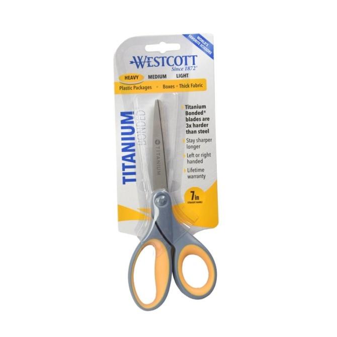 

Gunting Serbaguna Westcott Titanium Bonded Straight Scissor