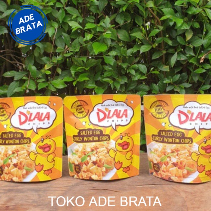 

D'Lala Salted Egg Curly Wonton Chips 40 gr