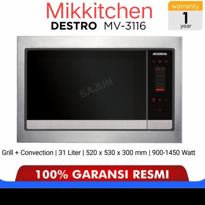 Microwave Modena Microwave Mv3116 / Mv 3116