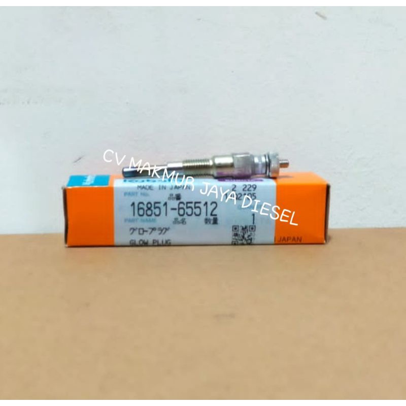 Glow Plug/Busi Pemanas D1005 16851-65512 Kubota