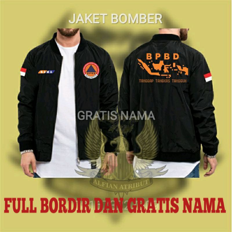 jaket bpbd,jaket bomber bpbd new model